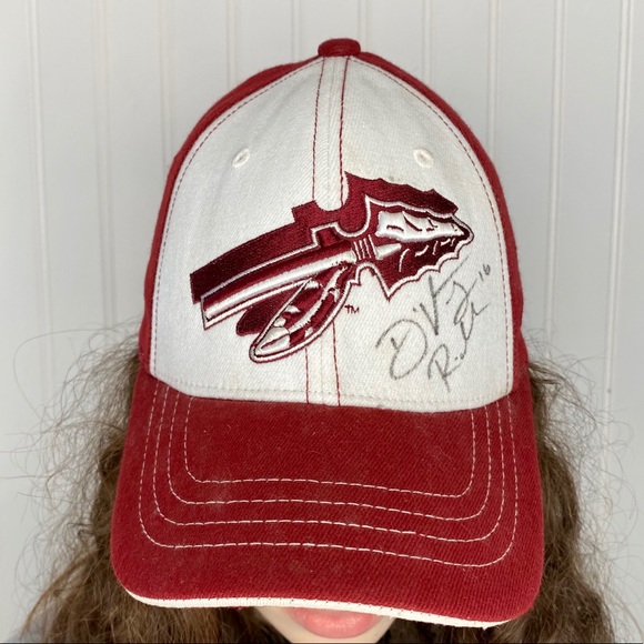 Autographed Florida State University FSU Seminoles Spear Cap 2016 NWOT - Picture 1 of 10